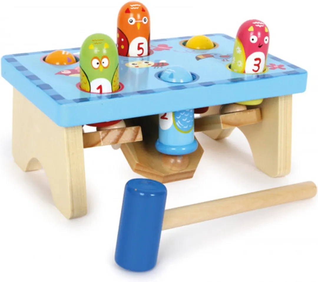Small Foot Motoriekspel Raak de Vogel 5807 - Multicolor - afbeelding 6 van 6