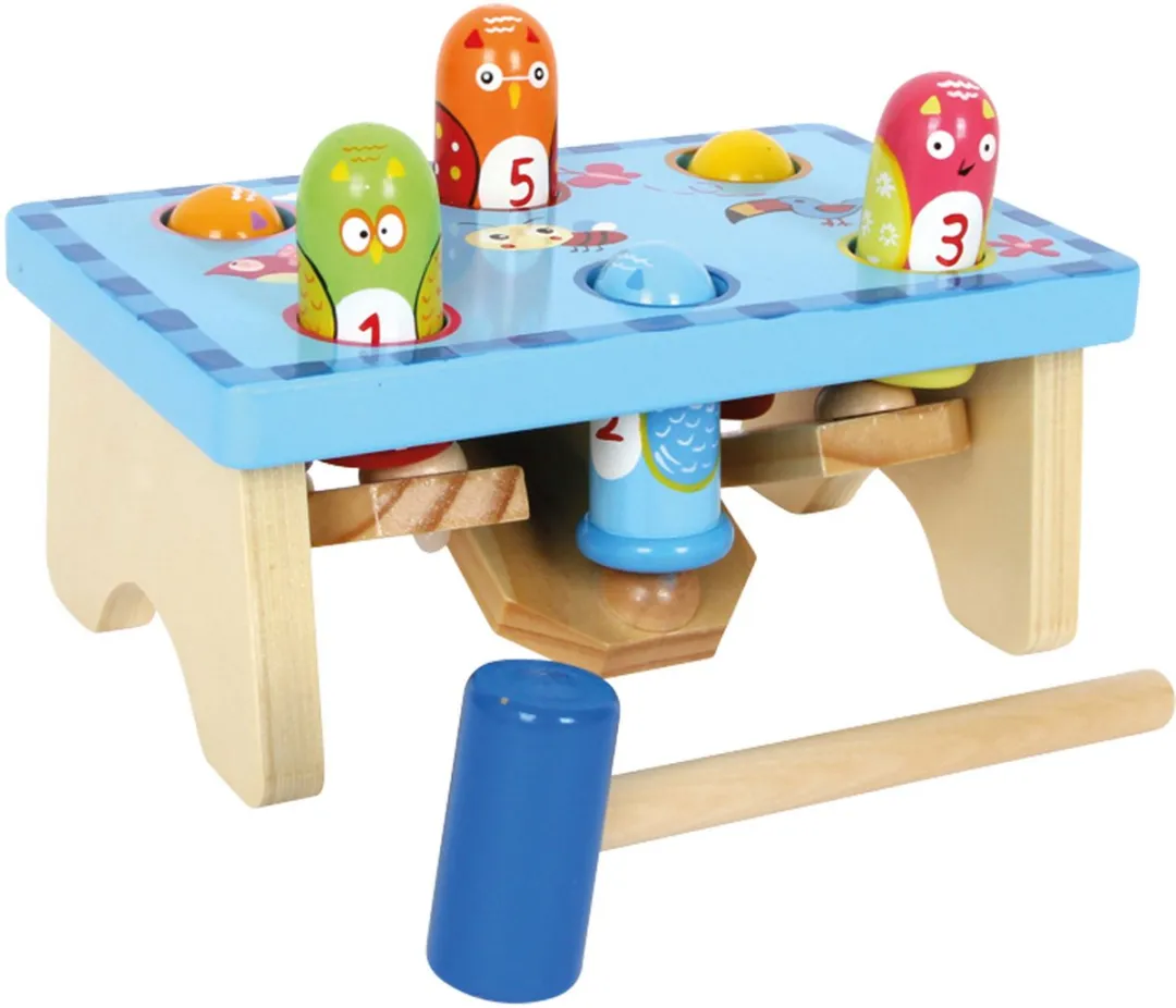 Small Foot Motoriekspel Raak de Vogel 5807 - Multicolor