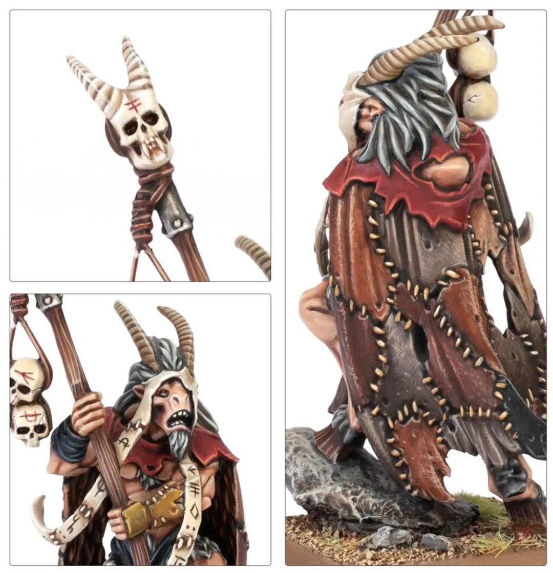 Games Workshop Beastman Shaman 8-delig