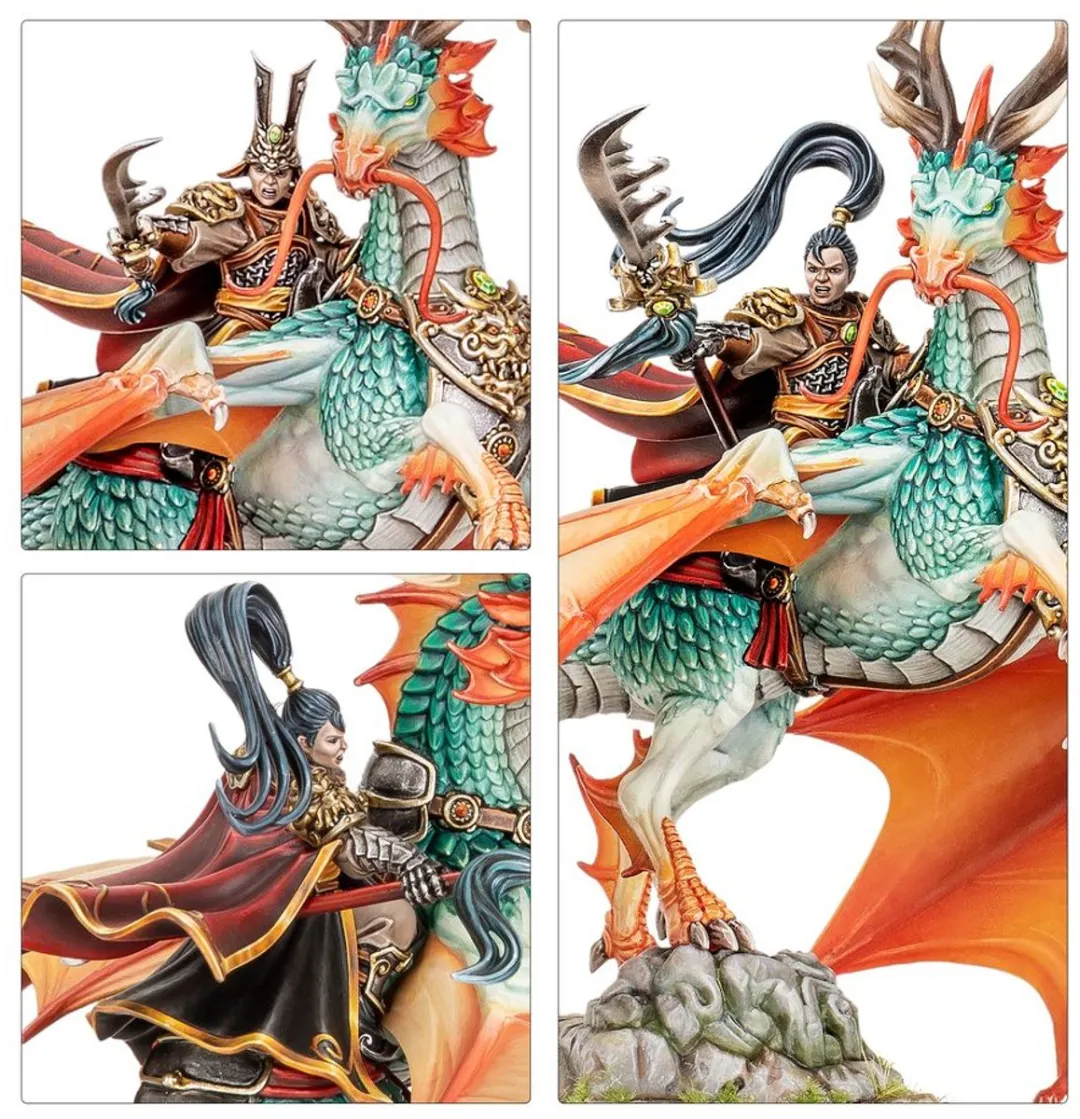 Games Workshop Grand Cathay Shugengan Lord op Great Spirit Longma