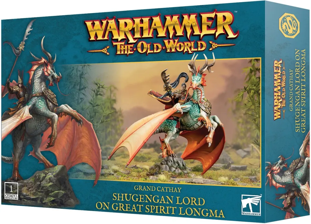 Games Workshop Grand Cathay Shugengan Lord op Great Spirit Longma