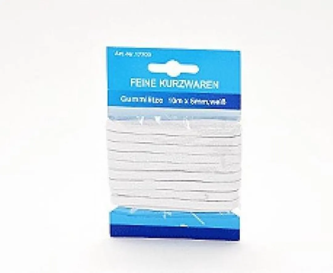 Rayher Hobby Lint Wit 5mm x 10m
