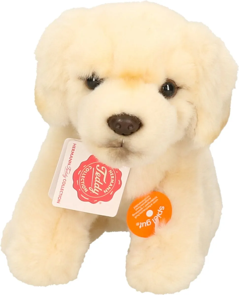 Teddy Hermann Golden Retriever Knuffel - 15cm - Crème