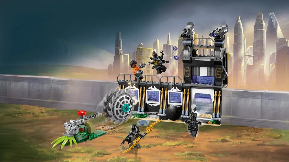 LEGO Super Heroes Corvus Glaive Thresheraanval 76103 - 416 Stukken