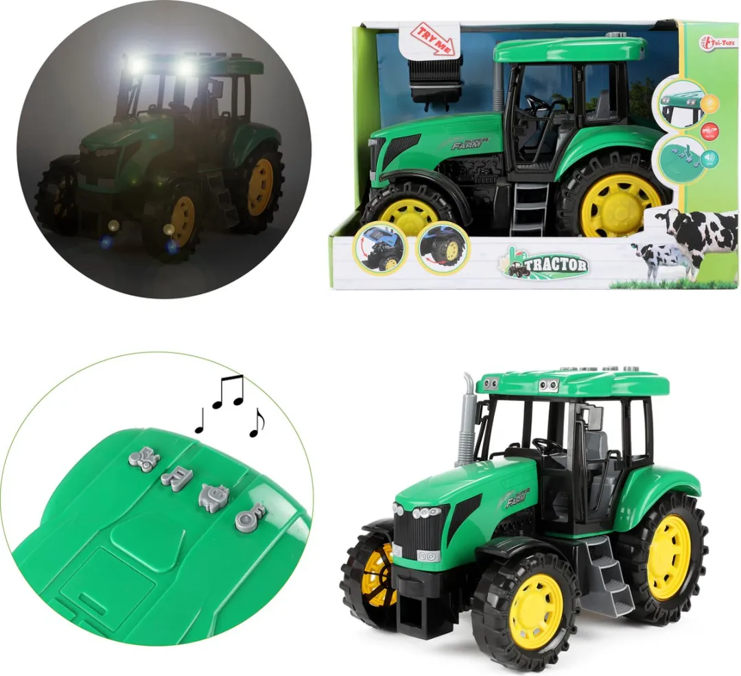 Toi-Toys Tractor DeLuxe 28095B Speelgoedtrekker