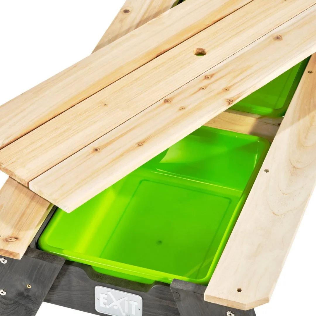 EXIT Aksent Zand- en Watertafel Grijs - 16L/32kg