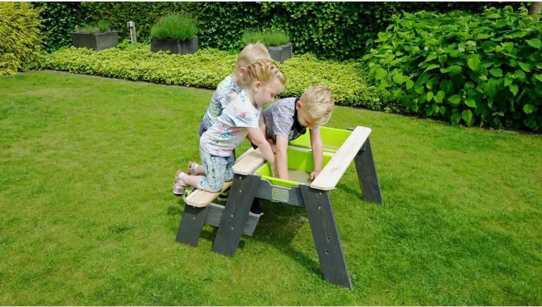 EXIT Aksent Zand- en Watertafel Grijs - 16L/32kg