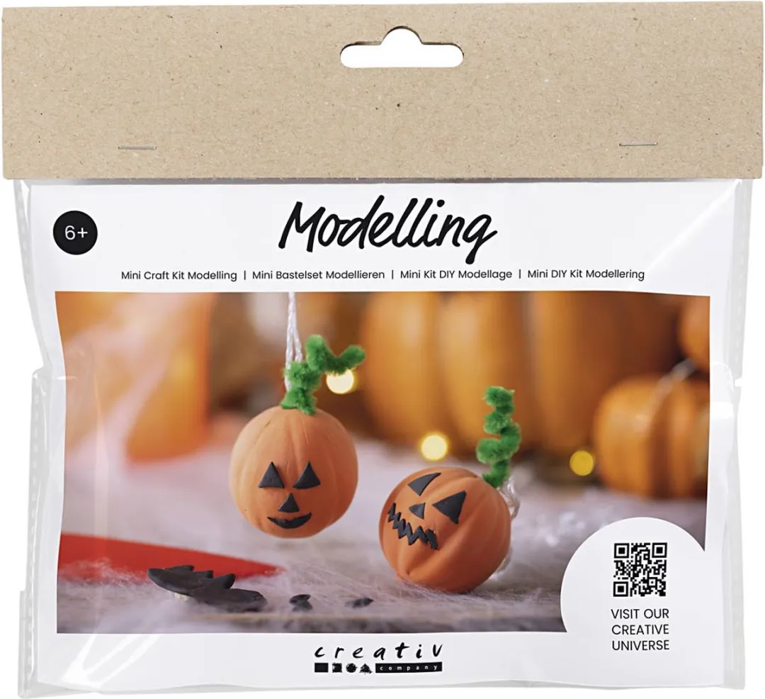 Creativ Company Mini Hobbyset Boetseren Pompoenen