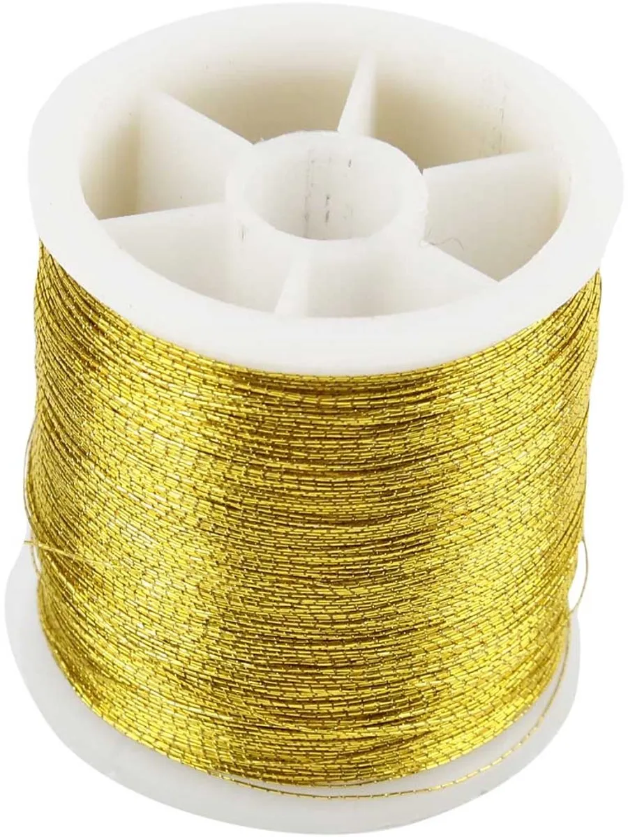 Creativ Company Nylon Naaigaren 100m - Goud