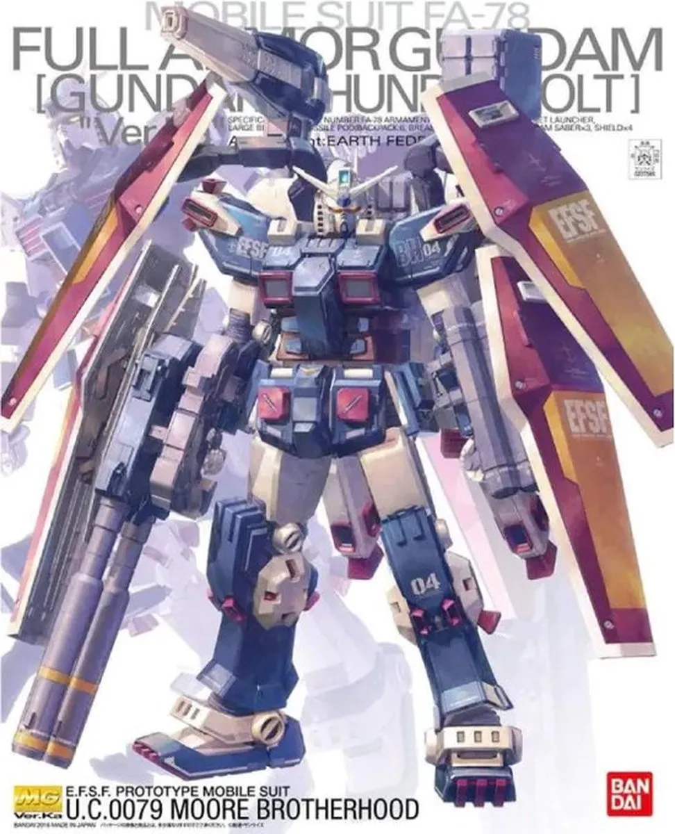 Bandai MG FA-78 Full Armor Gundam Thunderbolt Ver.Ka