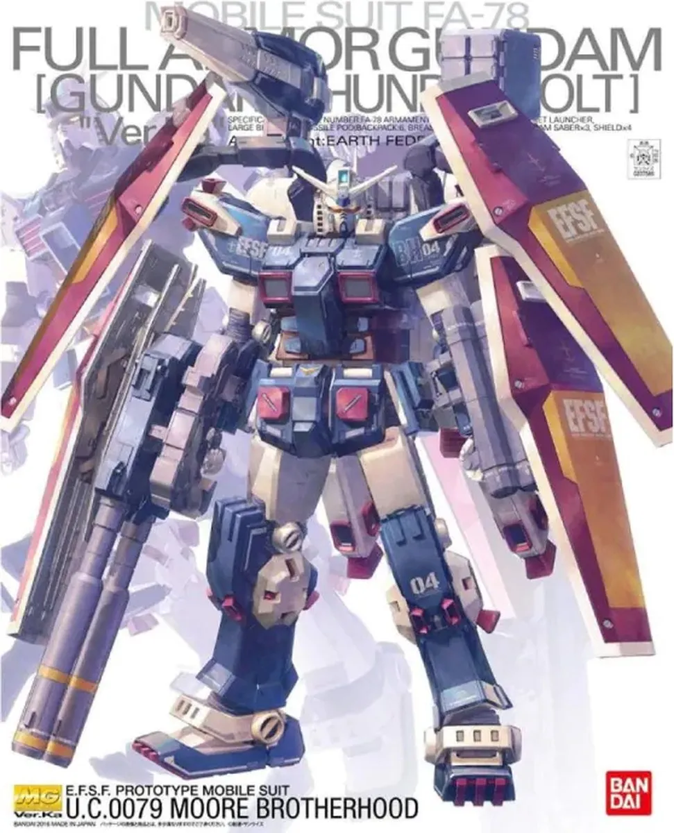 Bandai MG FA-78 Full Armor Gundam Thunderbolt Ver.Ka