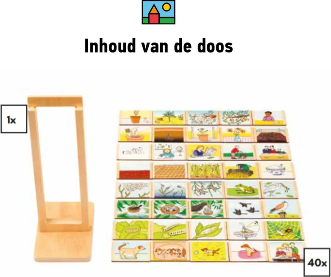Toys for Life Levenscyclus Educatief Speelgoed - 40 Kaartjes