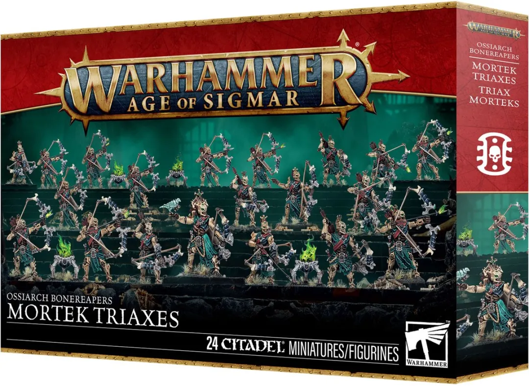Games Workshop Ossiarch Bonereapers Mortek Triaxes