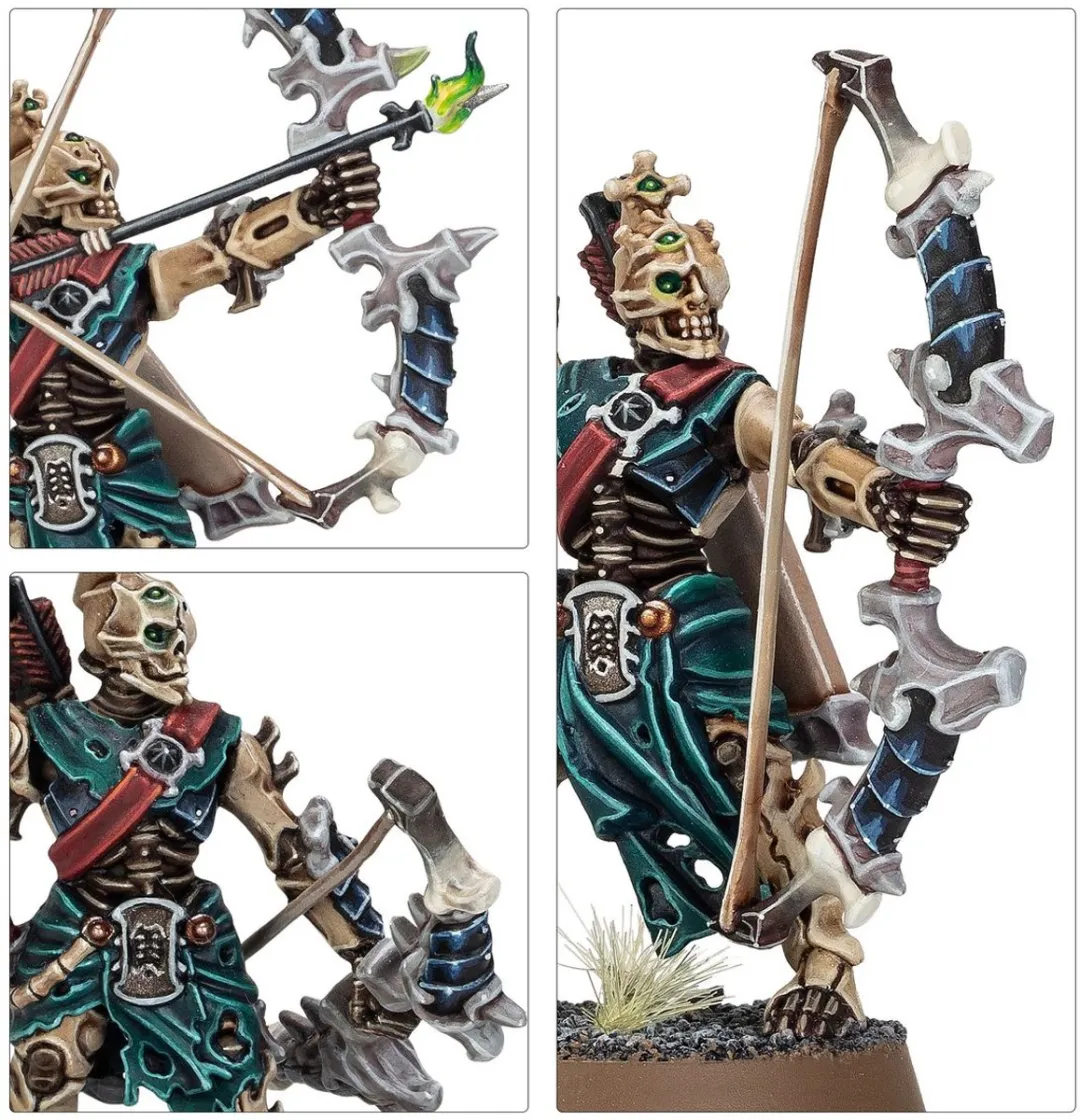 Games Workshop Ossiarch Bonereapers Mortek Triaxes - 146 Onderdelen