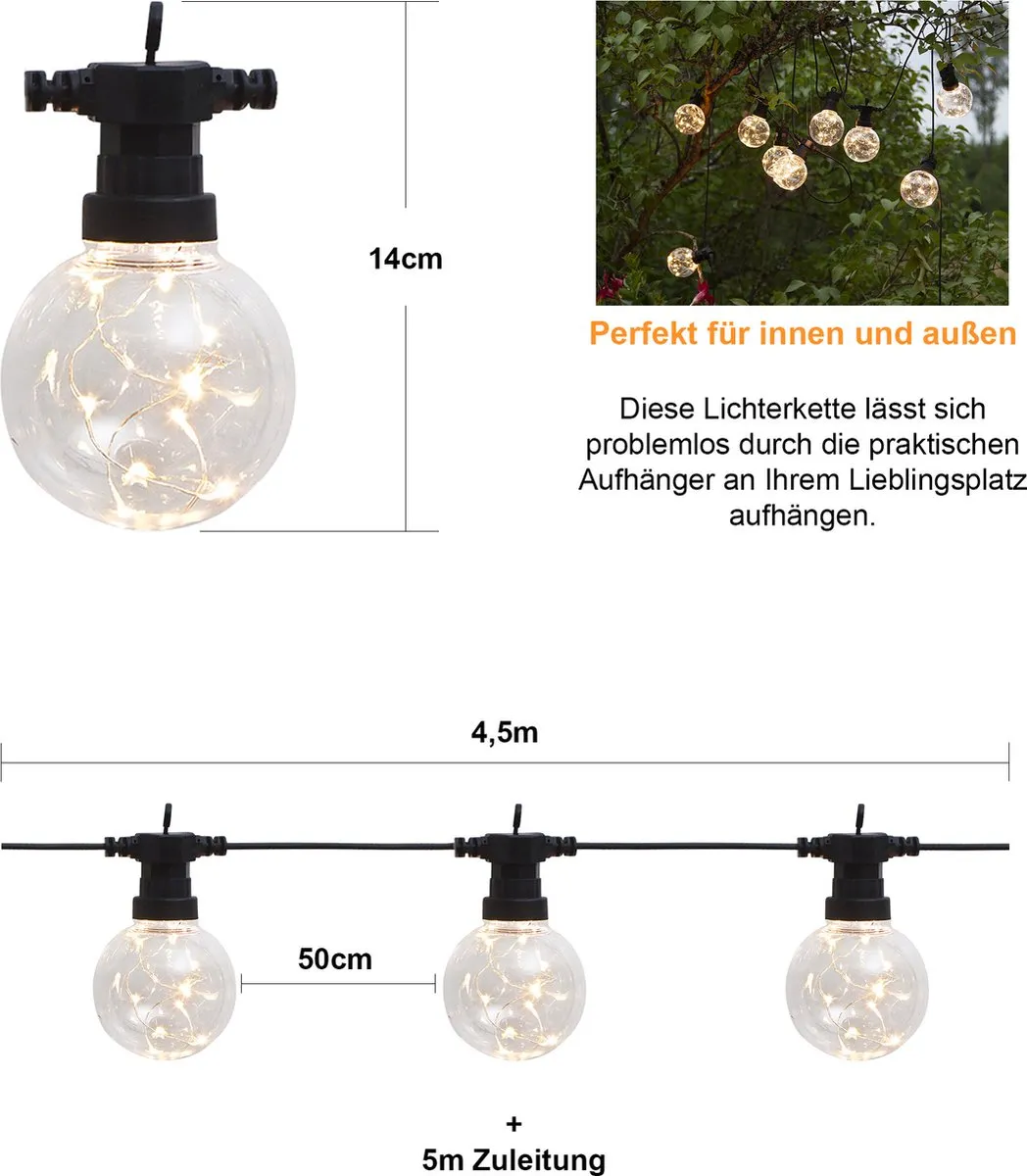 Star Trading LED Deko-Lichterkette Big Circus - Zwart