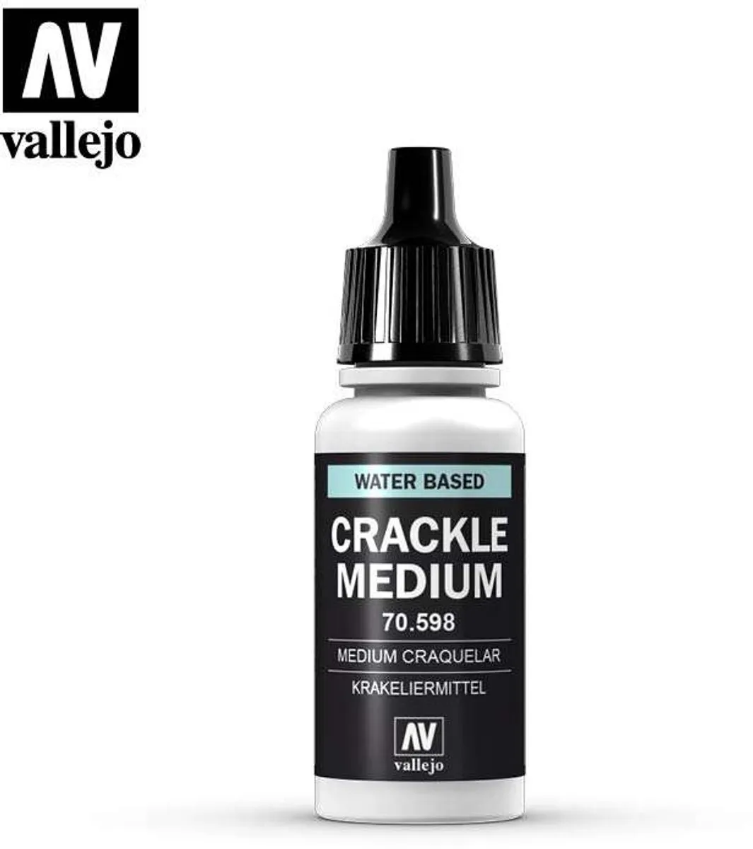 Vallejo Hobbyverf Crackel Medium 17ml - Multi