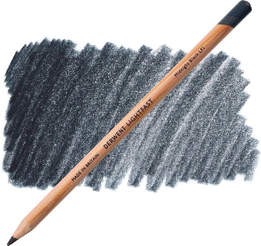 Derwent Lightfast Potlood Midnight Black LF1