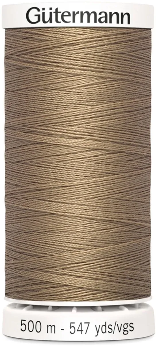 Gutermann Polyester Naaigaren 500m - Bruin