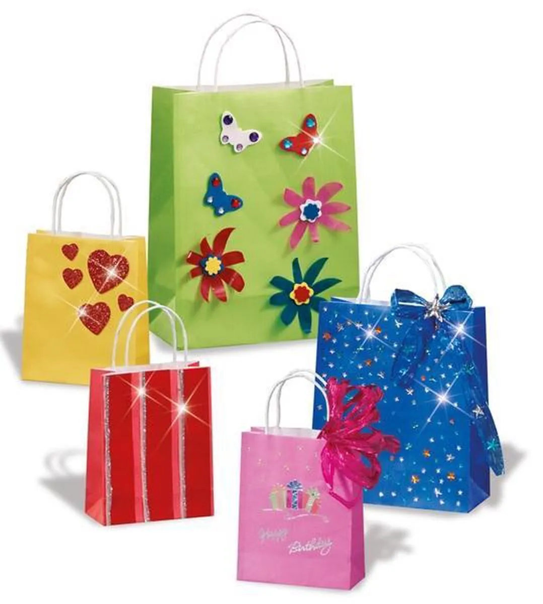 Folia Papieren Zakjes 15 Stuks - 31x11x42cm Wit