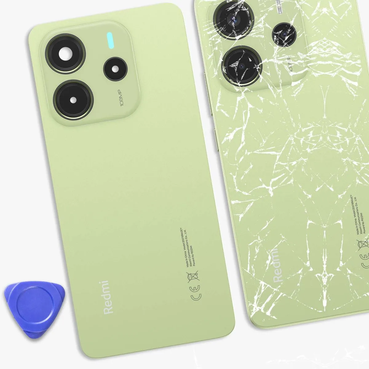 Xiaomi Vervangende Batterijklep Redmi Note 14 4G - Lichtgroen