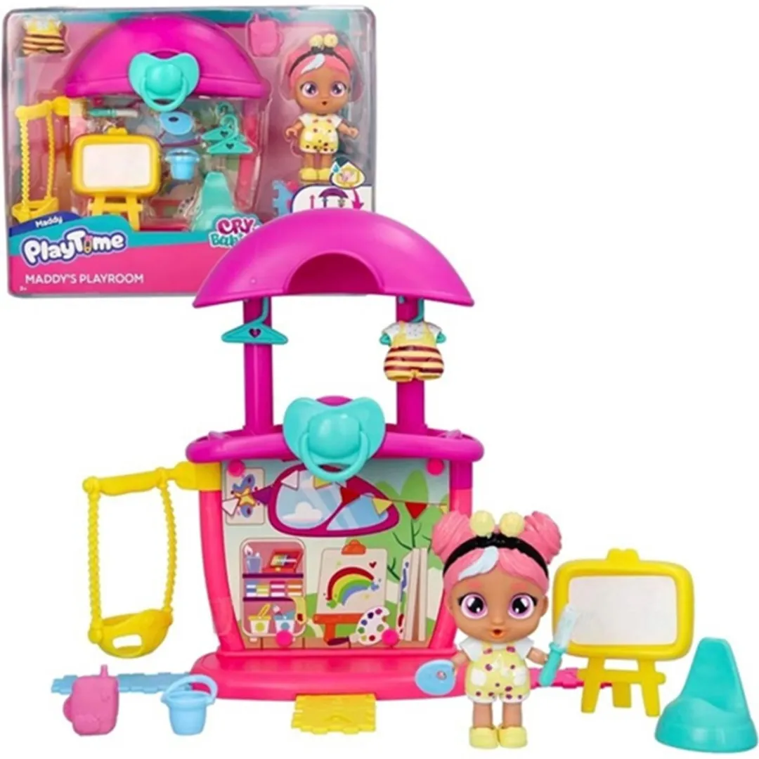 Imc Toys Cry Babies Playtime Maddy Speelfiguren