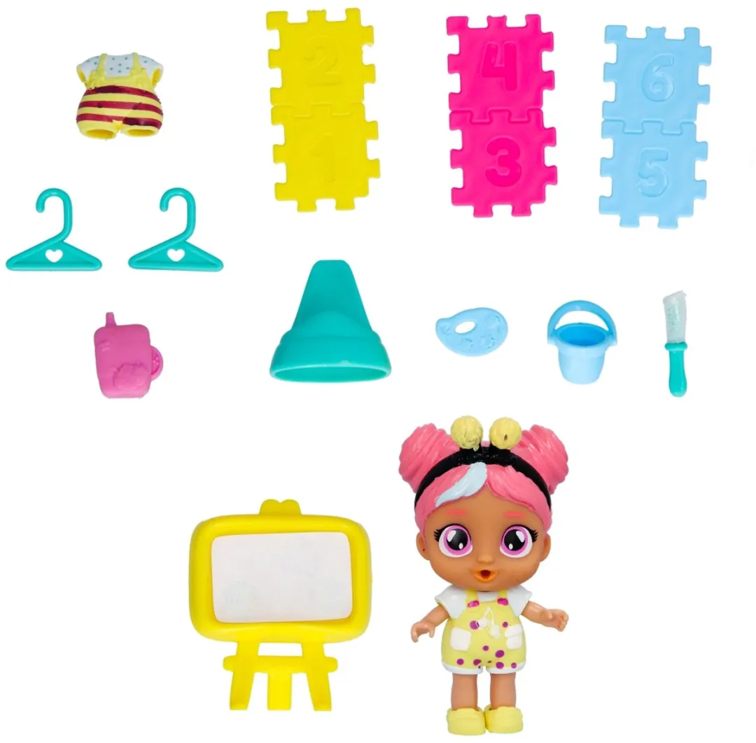 Imc Toys Cry Babies Playtime Maddy Speelfiguren - 8cm - Roze