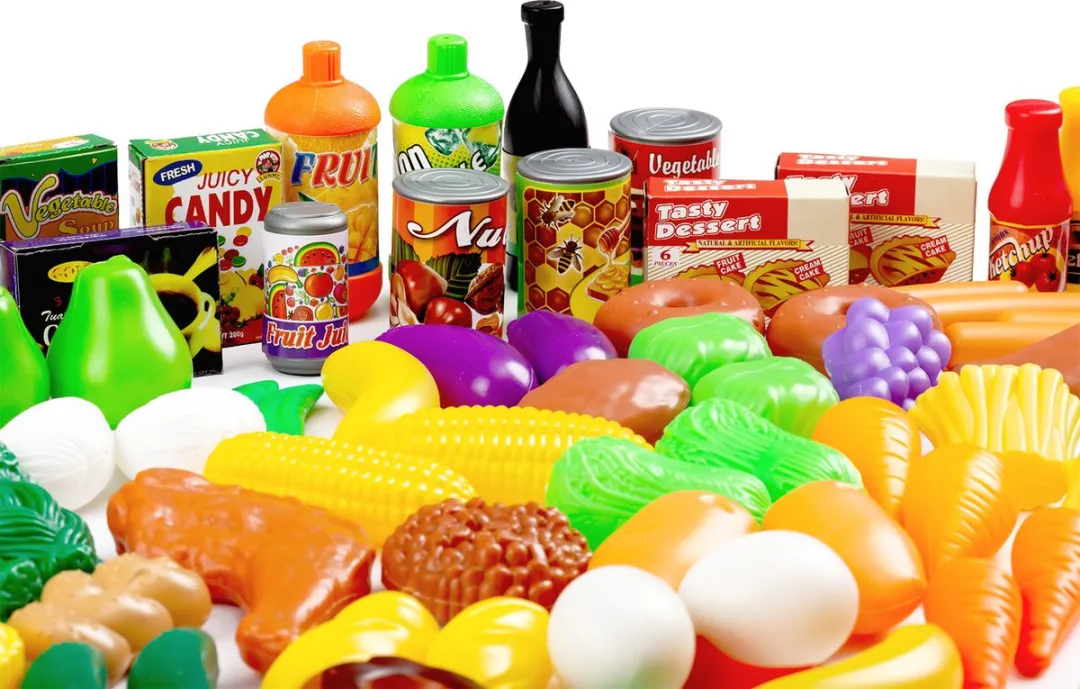 ECOTOYS Boodschappen Speelset 120-delig - Kunststof