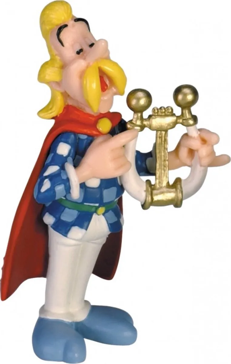 Plastoy Astérix Kakofonix & Assurancetourix Figuur