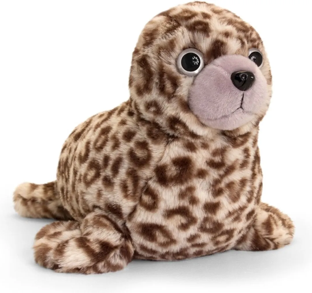 Keel Toys Pluche Zeehondje Bruin 35cm