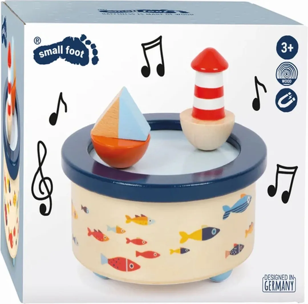 Small Foot Houten Muziekdoos Ocean 12215 - Multicolor - afbeelding 6 van 6