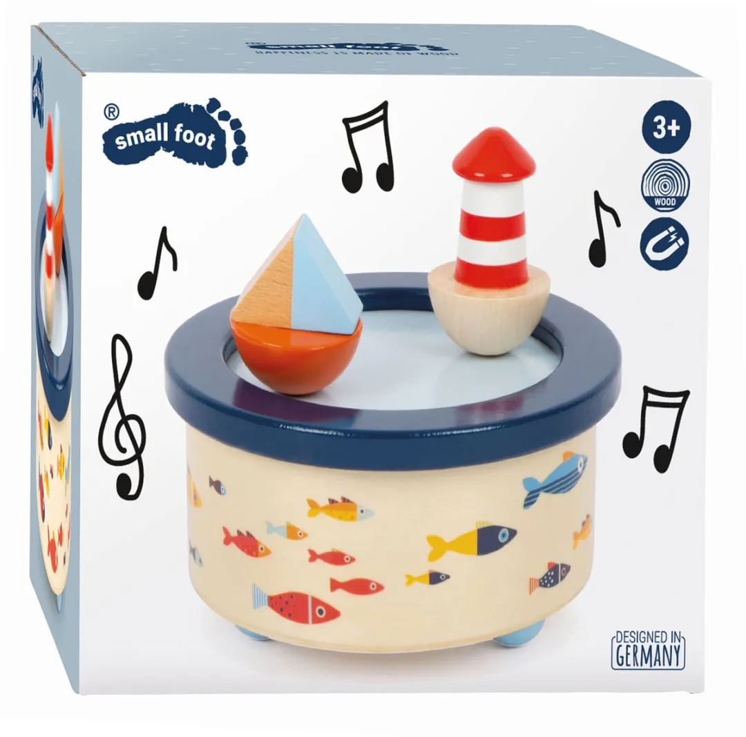 Small Foot Houten Muziekdoos Ocean 12215 - Multicolor