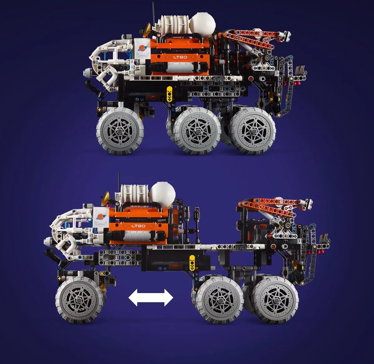 LEGO Technic Mars Verkenningsrover 42180 - 1599 Stukken - afbeelding 6 van 6