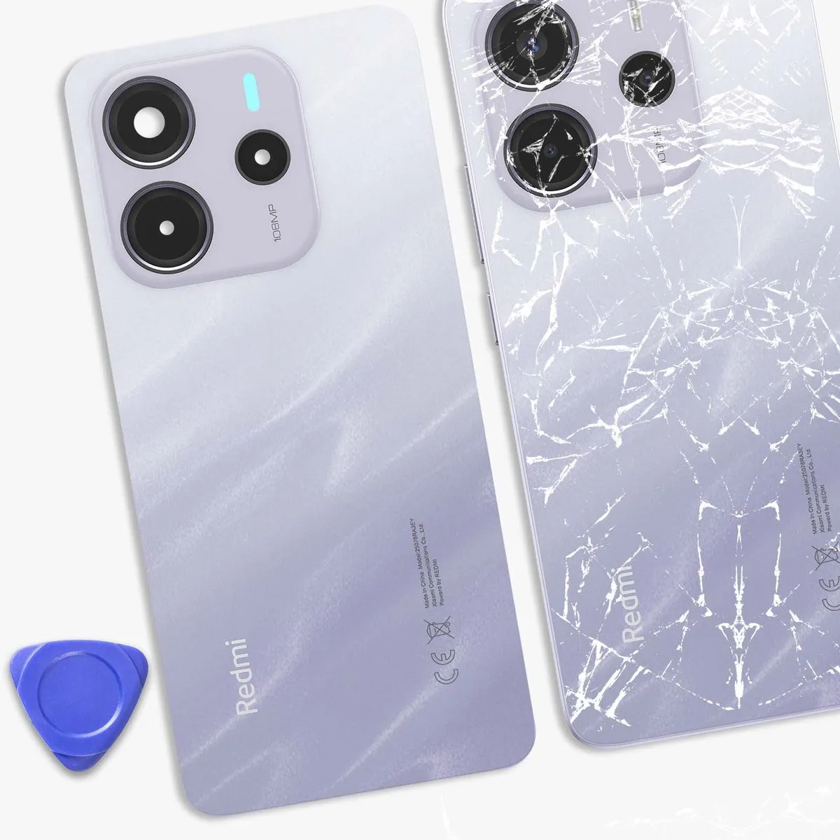 Xiaomi Vervangende Batterijklep Redmi Note 14 4G - Lavendel