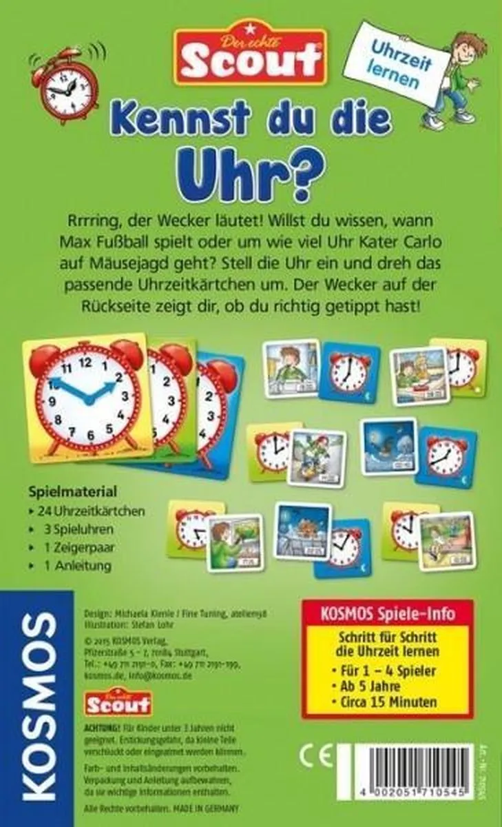 Kosmos 71054 Educatief Bordspel - 1-4 Spelers