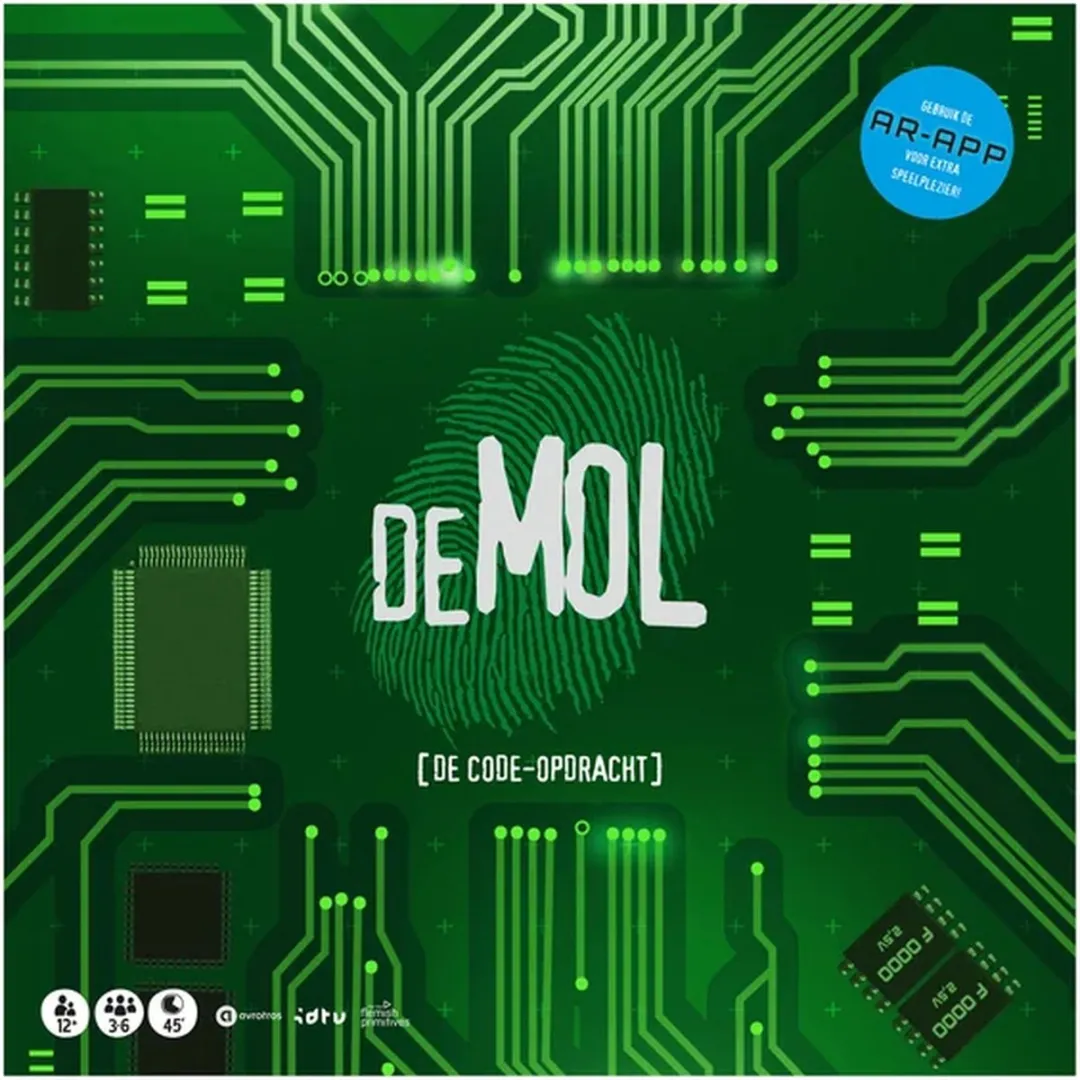 Just Games Wie is de Mol? De Code Bordspel - 3-6 Spelers