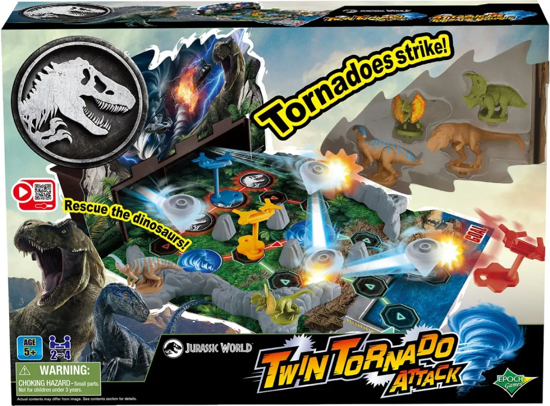 Epoch Games Jurassic World Heat Wave Tornado - 2-4 Spelers