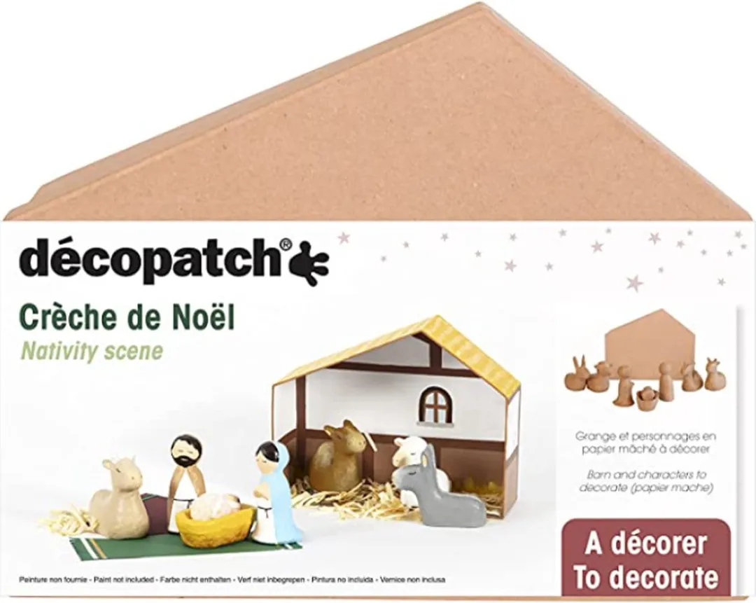 Decopatch Kerststal