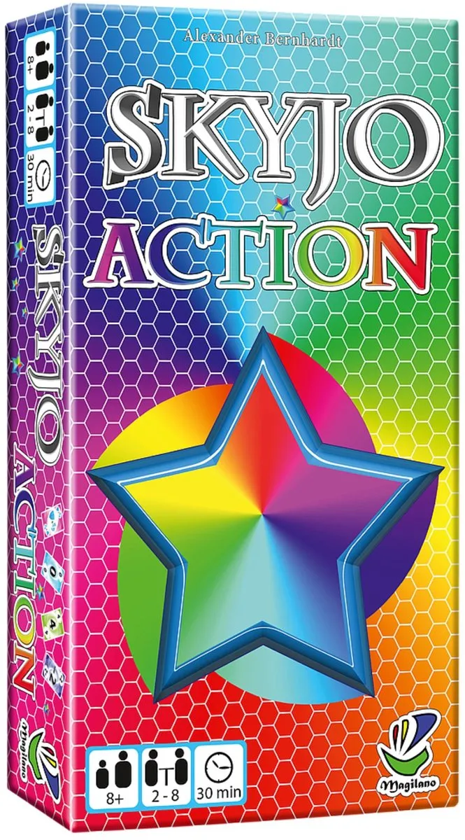 Geronimo Games Magilano Skyjo Action Kaartspel - 2 tot 8 spelers