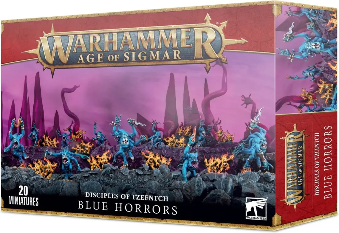 Games Workshop Warhammer 40.000 Disciples of Tzeentch Blue/Brimstone Horrors