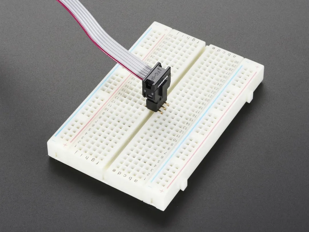 Adafruit IDC Breakout Helper 2x3 6-pin - Meerkleurig