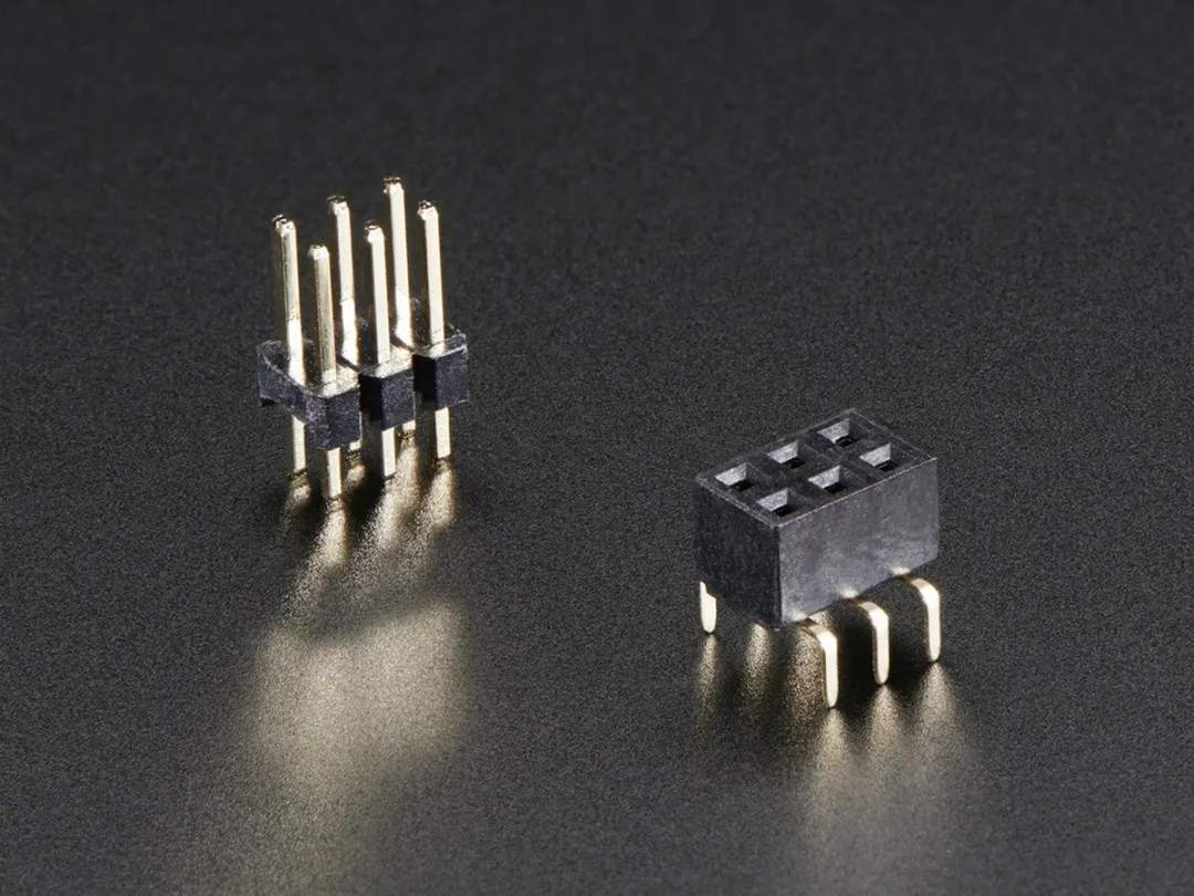 Adafruit IDC Breakout Helper 2x3 6-pin - Meerkleurig