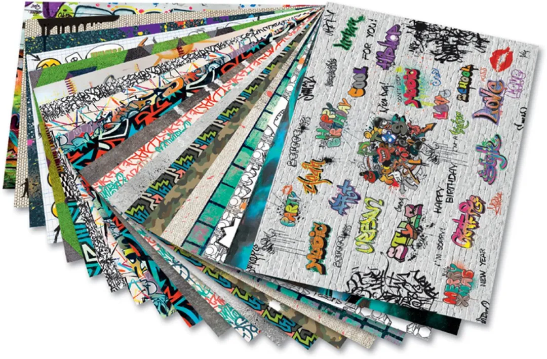 Folia Kunstpapier 270 g/m² 20 Vel - Meerkleurig