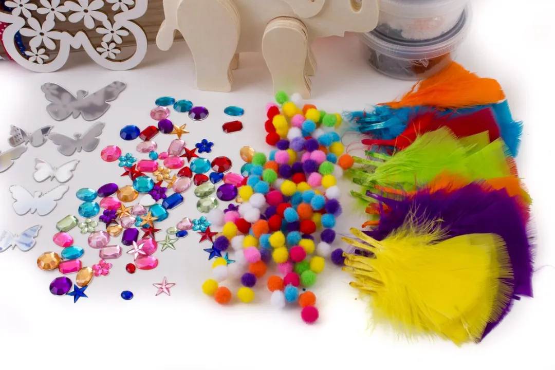 Foam Clay Houten Piraten Schatkist Knutselpakket - 120 Stuks
