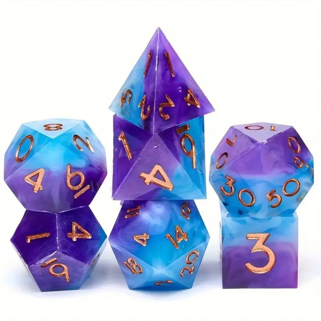 Lapi Toys D&D Polydice Blauw
