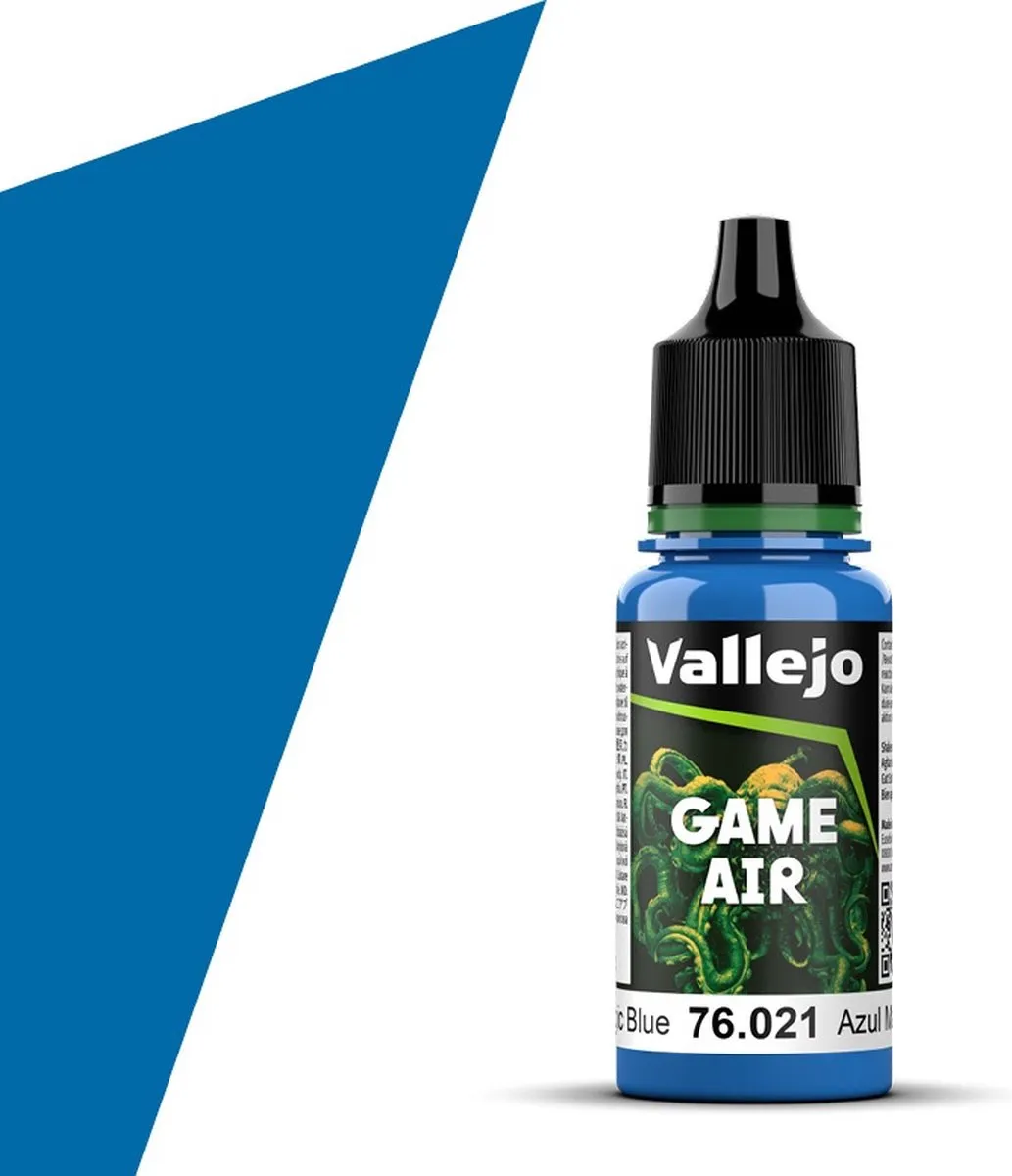 Vallejo Hobbyverf Acryl 76021 Magic Blue