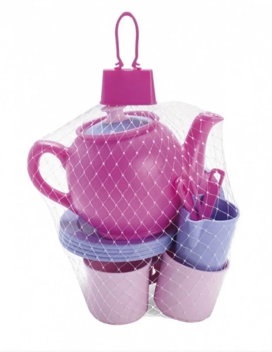 Dantoy Theeservies Roze - Kinderservies