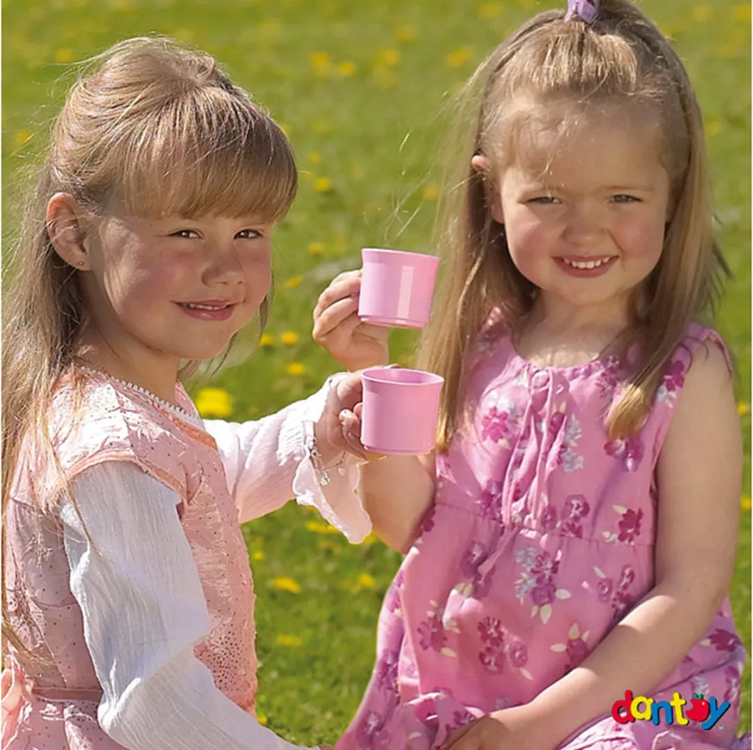 Dantoy Theeservies Roze - Kinderservies