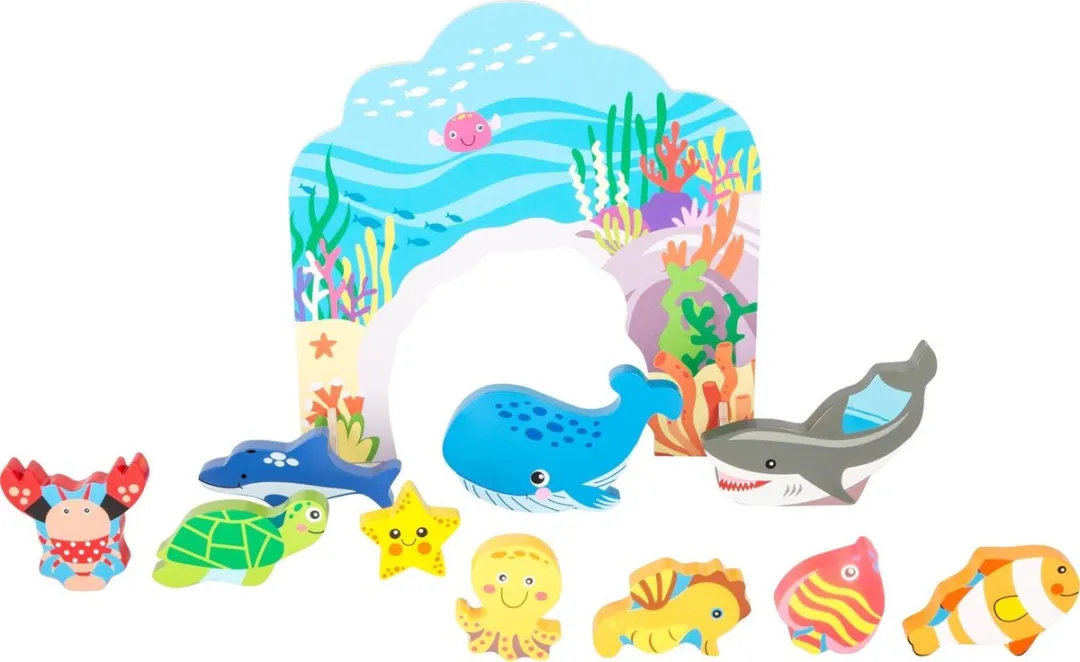 Small Foot Onderwater Wereld Set - 13-delig Multicolor