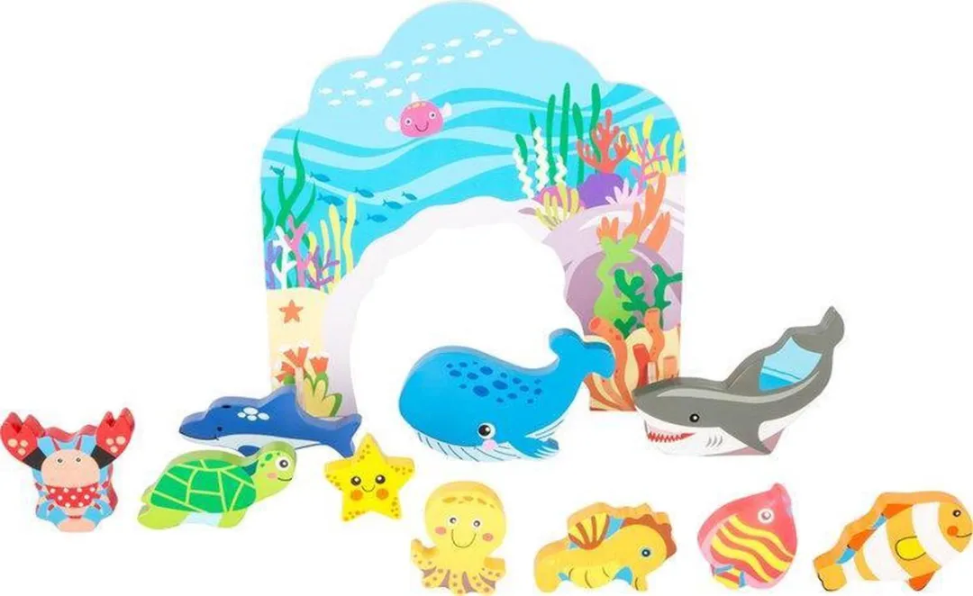Small Foot Onderwater Wereld Set - 13-delig Multicolor