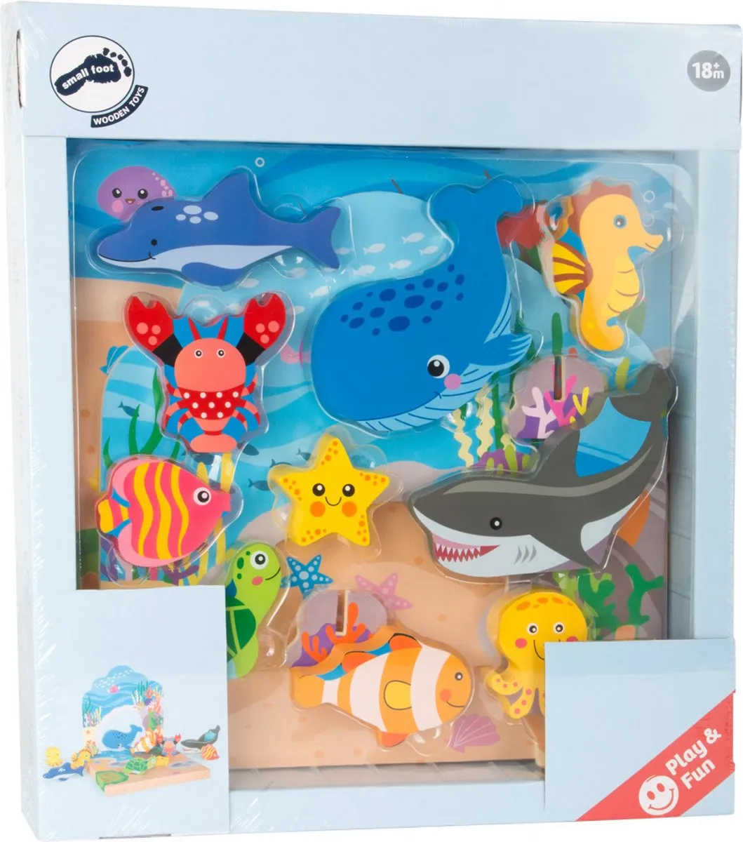 Small Foot Onderwater Wereld Set - 13-delig Multicolor